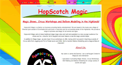 Desktop Screenshot of hopscotchmagic.co.uk